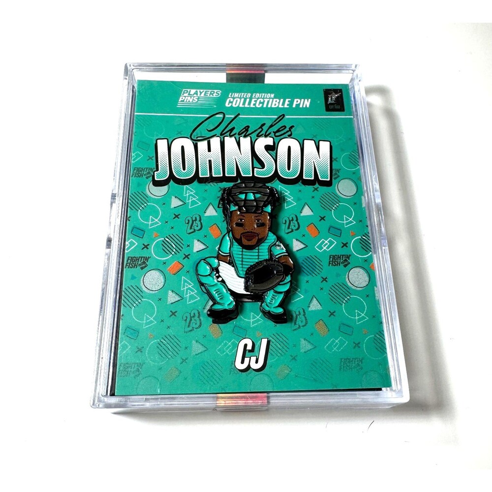 Florida Miami Marlins Charles Johnson Legends Limited Edition Collectible Pin LE